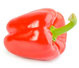 Pimiento rojo fresco entero - Whole Fresh Red Pepper VecoFruits Pimiento rojo entero fresco