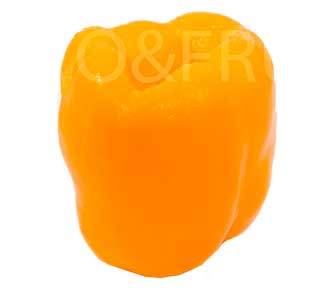 Whole orange pepper