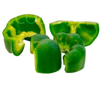 Pimiento Verde 1/4
