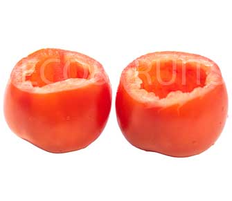 Tomate hueco congelado
